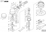 Bosch 0 607 350 196 170 WATT-SERIE Random orbital sander Spare Parts